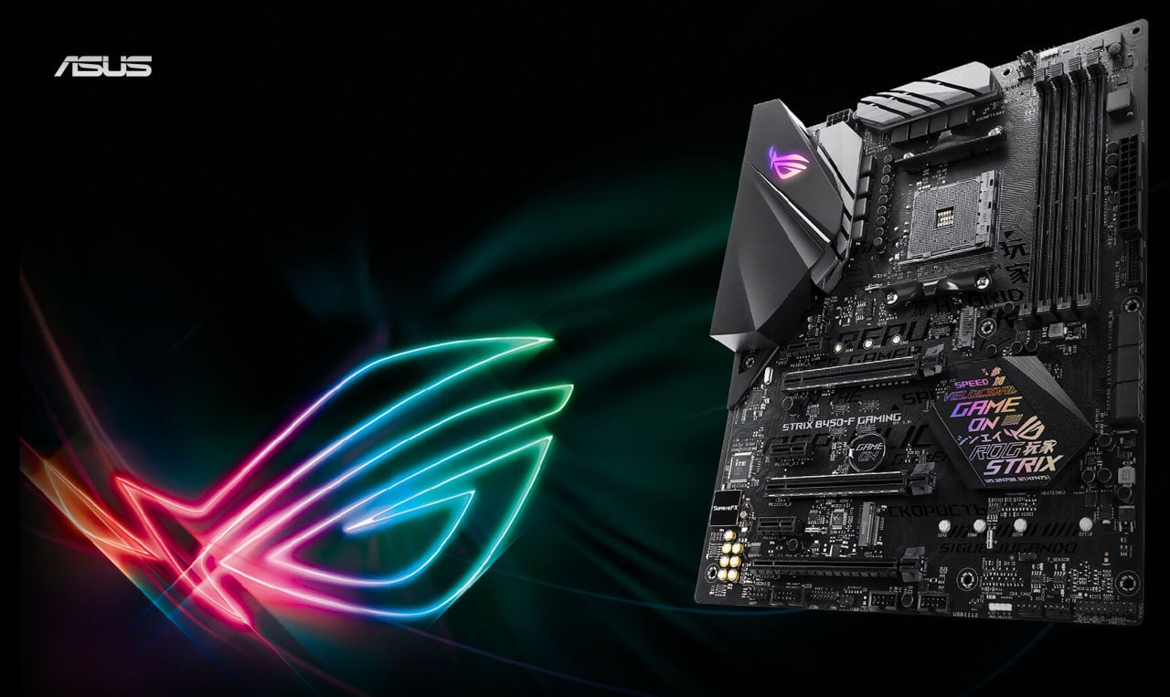 Refurbished ASUS ROG STRIX B450 F GAMING AMD Socket B450 AM4 ATX